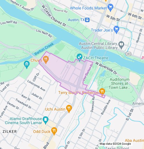 Park Watch service area map